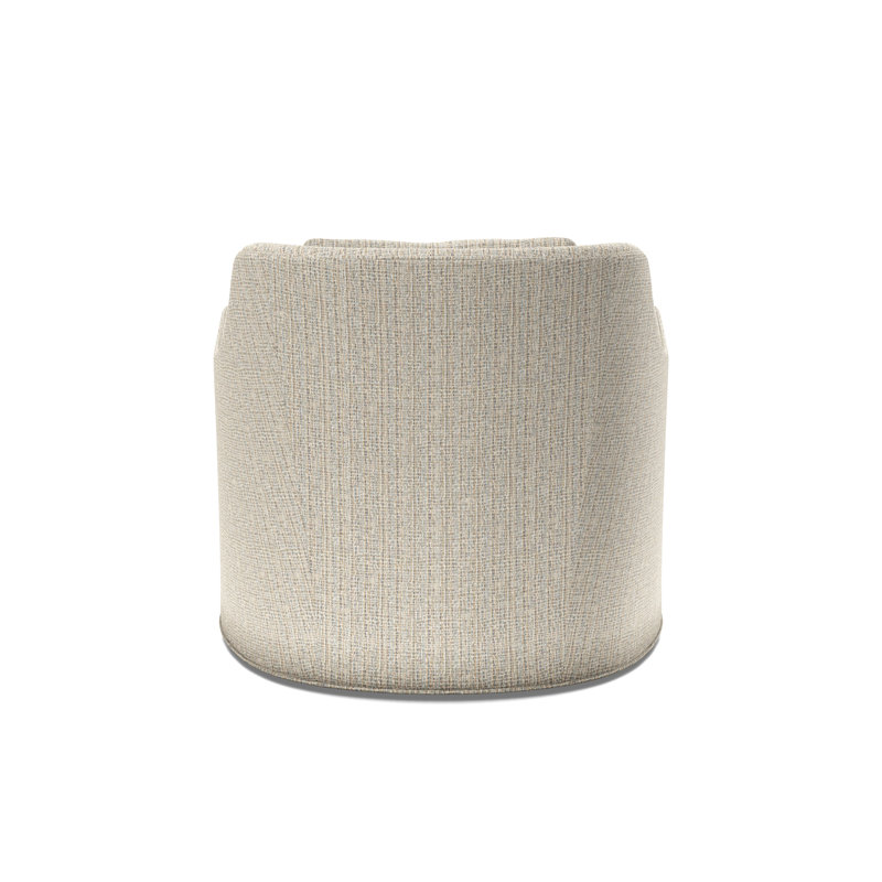 Arcadia Sculpted Arm Swivel Rocker, Steady Fog