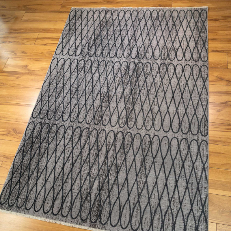 Lamia Geometric Area Rug, Rectangle 120 x 180cm