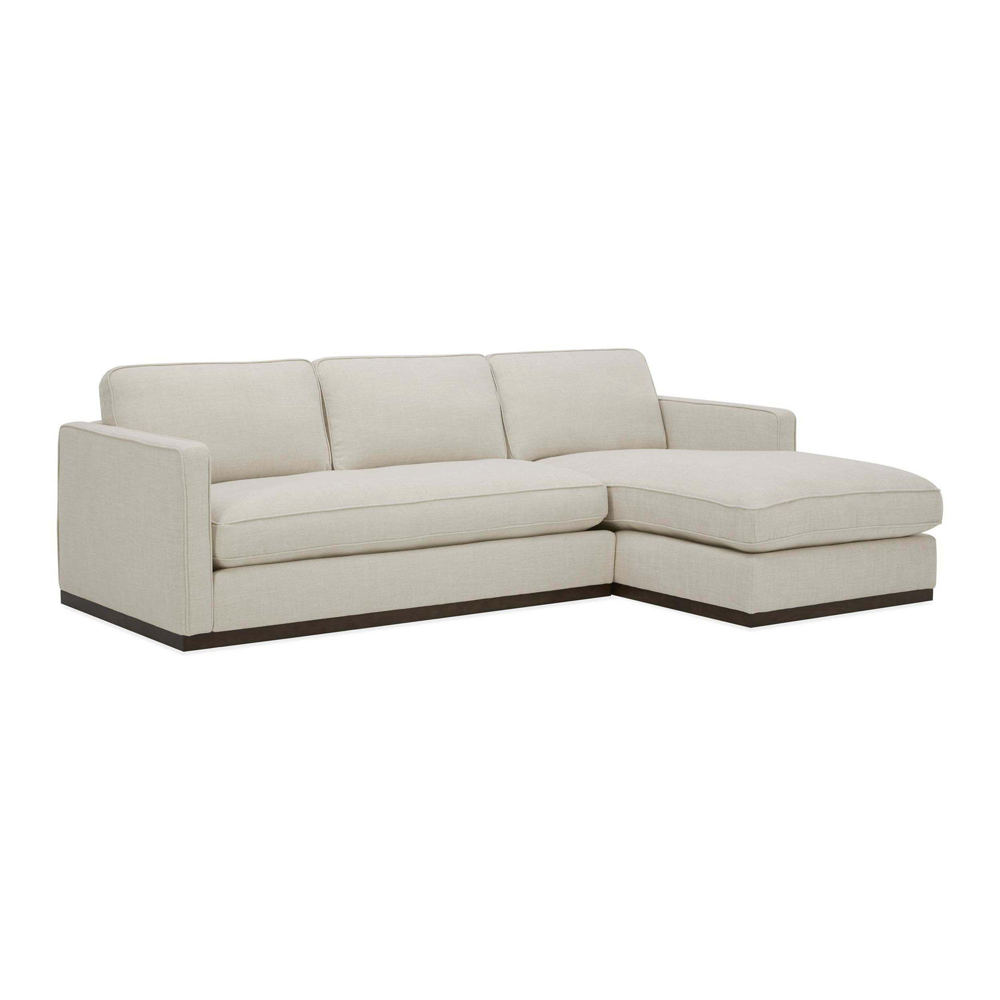 Bobbi 3 Piece Upholstered Living Room Set, Effie Linen Performance Linen