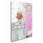 « rose dresse », reproduction sur toile tendue-21939639