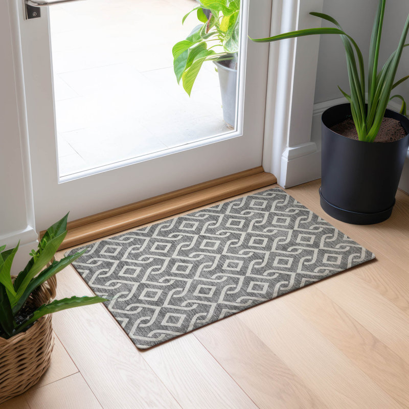 Tapis intérieur / extérieur Michaella, Rectangle 1 pi 8 po x 2 pi 6 po