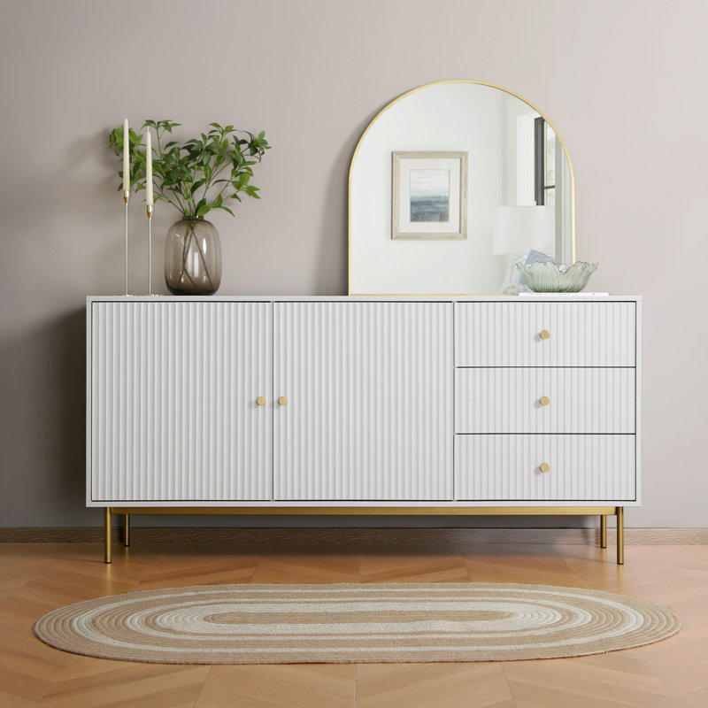 Aiten 160cm Sideboard, White