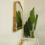 Miroir décoratif en polyuréthane 35 po de style rétro exquis 35 po
