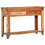 Rushton 110cm Solid Wood Top Console Table