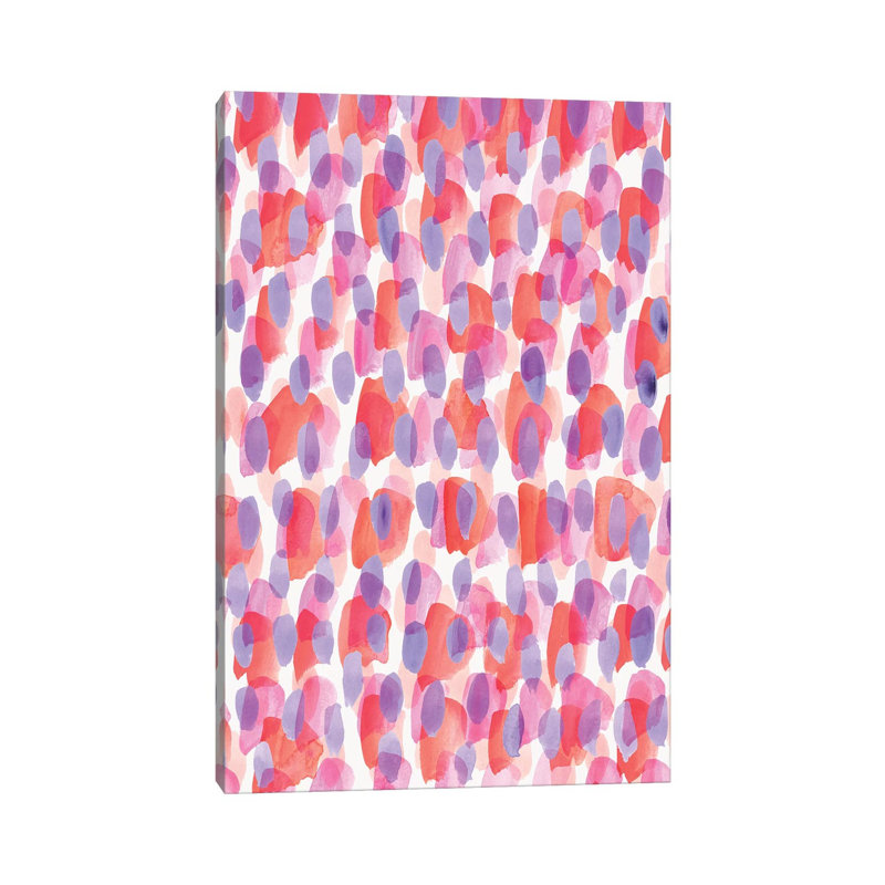Painted Layers by Nadia Hassan - Wrapped Canvas Painting, 101.6 cm H x 66.04 cm W x 1.91 cm D