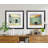 Barn I - Matted and Framed Under Acrylic Glass, Set of 2, Large Living Room Wall Art-91978340
