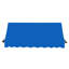 Awntech Charleston Acrylic Fabric Awning with Iron Scroll Arms-28213195-28212972
