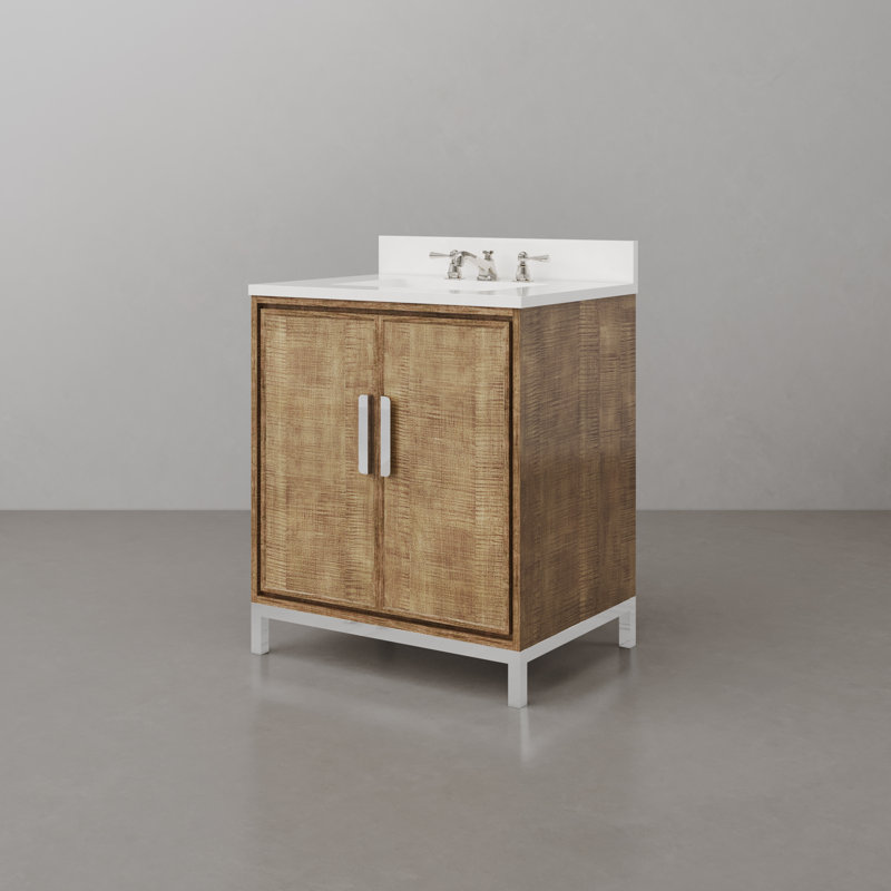 Westin 30" Freestanding Standard Single Bathroom Vanity with Top, Faucet Included
