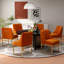 Chaise d'appoint en velours Baudel-2036812391-2036812409