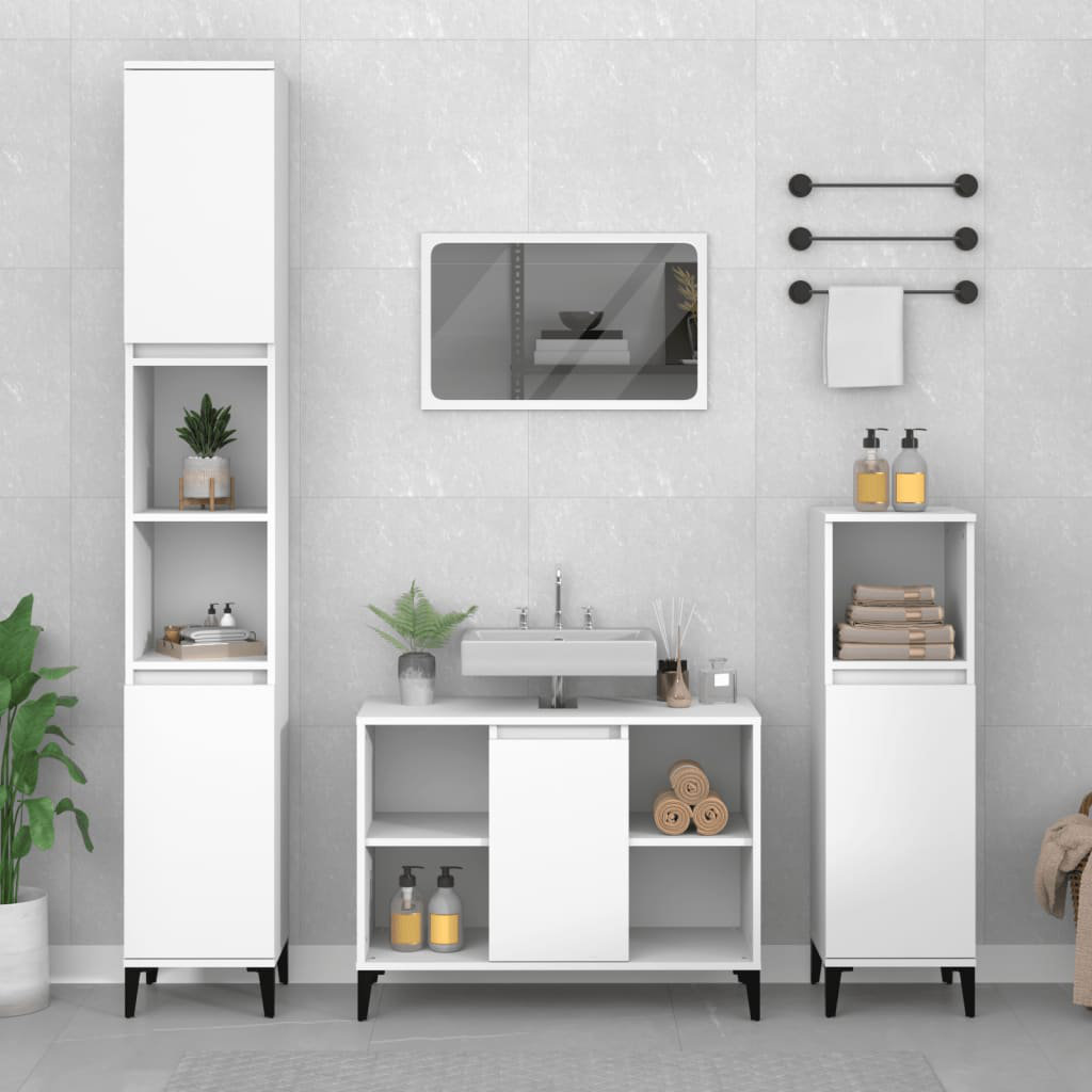 Latitude Run 3 Piece Bathroom Furniture Set