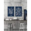 « plante diptych », ensemble de 2 reproductions encadrées sur toile-82262439