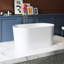 Baignoire de trempage autoportante en acrylique 55 po