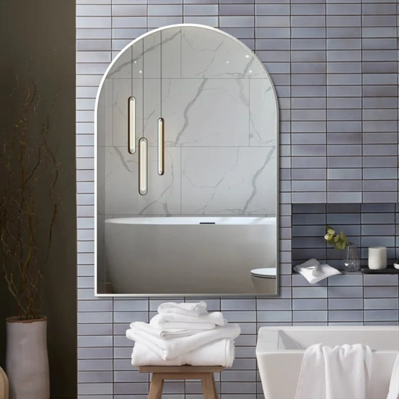 Miroir de salle de bain 30x40, Argent argent,  40 po x 30 po