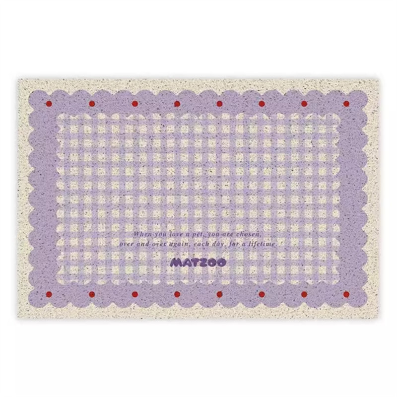 Tapis filtrant pour litière pour chat, H 0,3 po x l 31,49 po x P 19,68 po