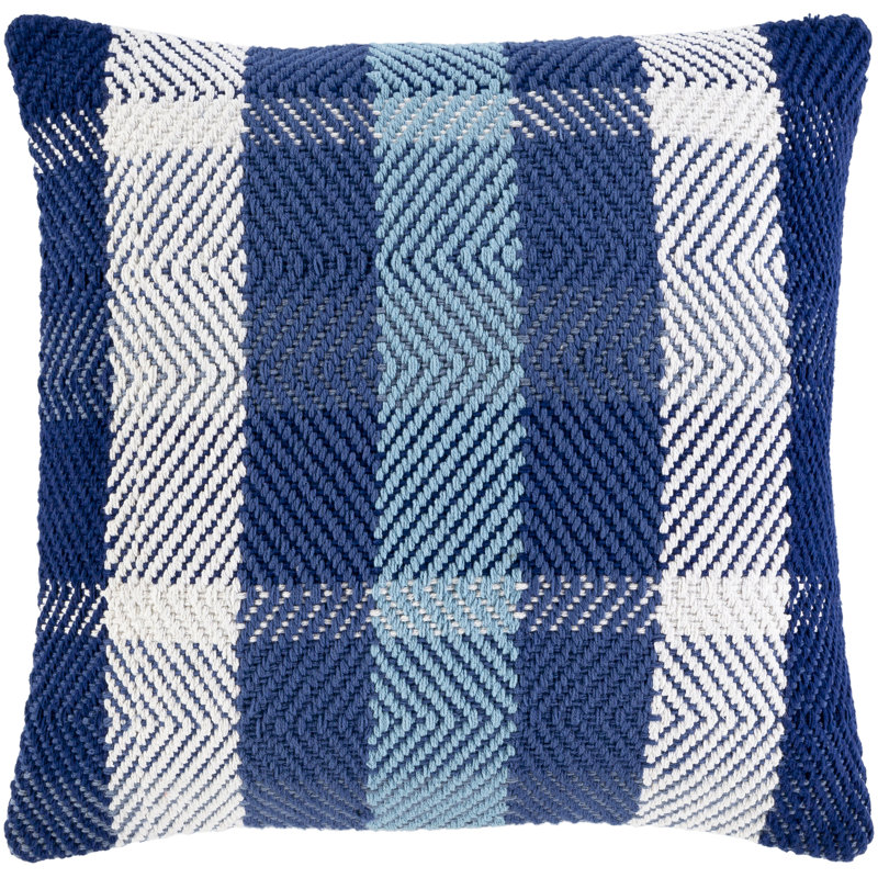  Housse de coussin carré en coton, Duvet, 18 po x 18 po