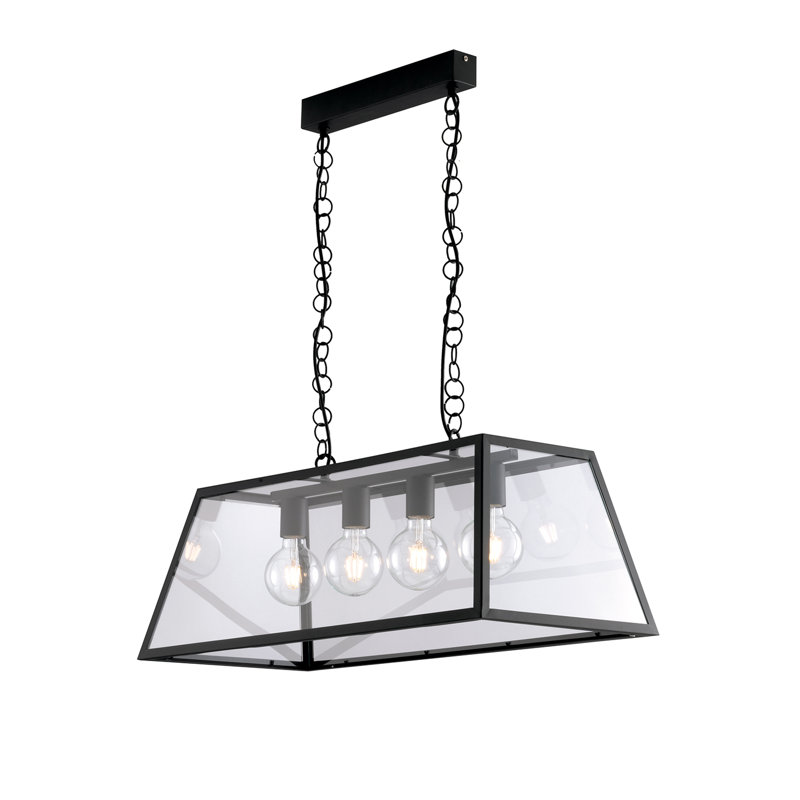 Cameron-John 4 - Light Black Pendant