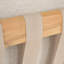 Canapé d'extérieur en bois d'acacia avec sangles et coussins tissés Lush