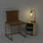 Elizabeth 16 in. Mid-Century Modern Desk Lamp with USB Port and Wireless Charging Pad - Bundle Set of 2