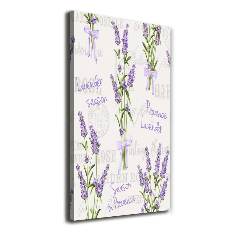 Lavender - Wrapped Canvas Print