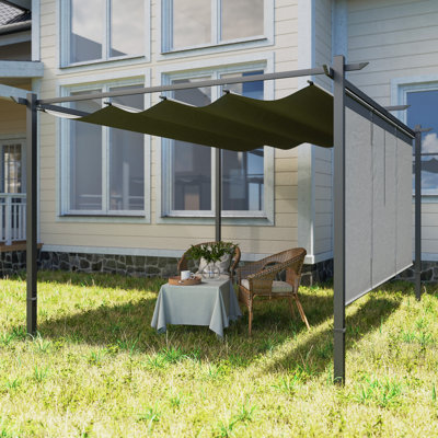 4m x 3m Metal Pergola