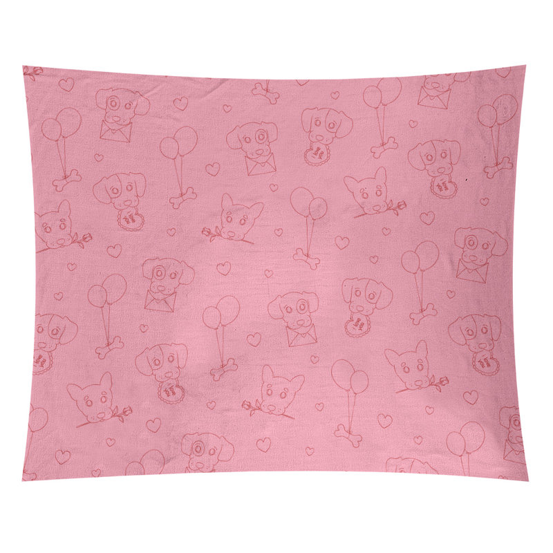 Tapisserie de noël fêtes en polyester fêtes de noël st, H 51 po x l 60 po, Velours classique cacao performance