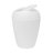 Plastic Swing Top Waste Basket - 2.4 Gallons-27703946