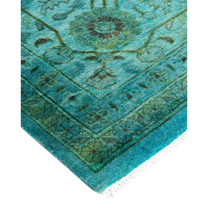 Harmond One-of-a-Kind 9'1" X 12'3" Hand Knotted Area Rug