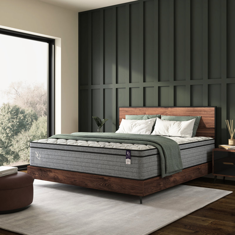 Matelas en mousse viscoélastique gélifiée 10 pouces très grand, à relief, à faible transfert de mouvement, à eau, compatible avec une base réglable