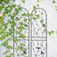 Paquet de 2 treillis de jardin en métal 86,7 po x 19,7 po antirouille pour plantes grimpantes déco libellule pour l'extérieur