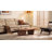 51" Mid Century Modern Rectangular Coffee Table, Solid Wood Coffee Table for Livingroom-990520814