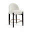 Tabouret de comptoir rembourré en tissu Maud-137995916-137995917
