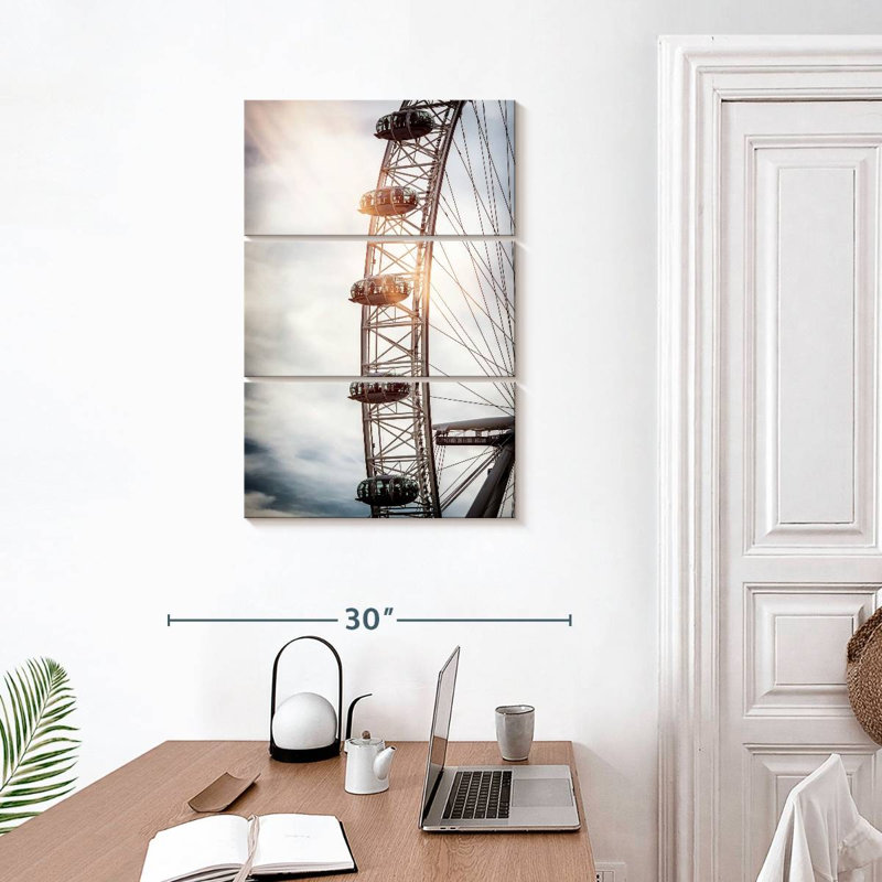Nicci London Eye Sunset, H 32 po x l 20 po