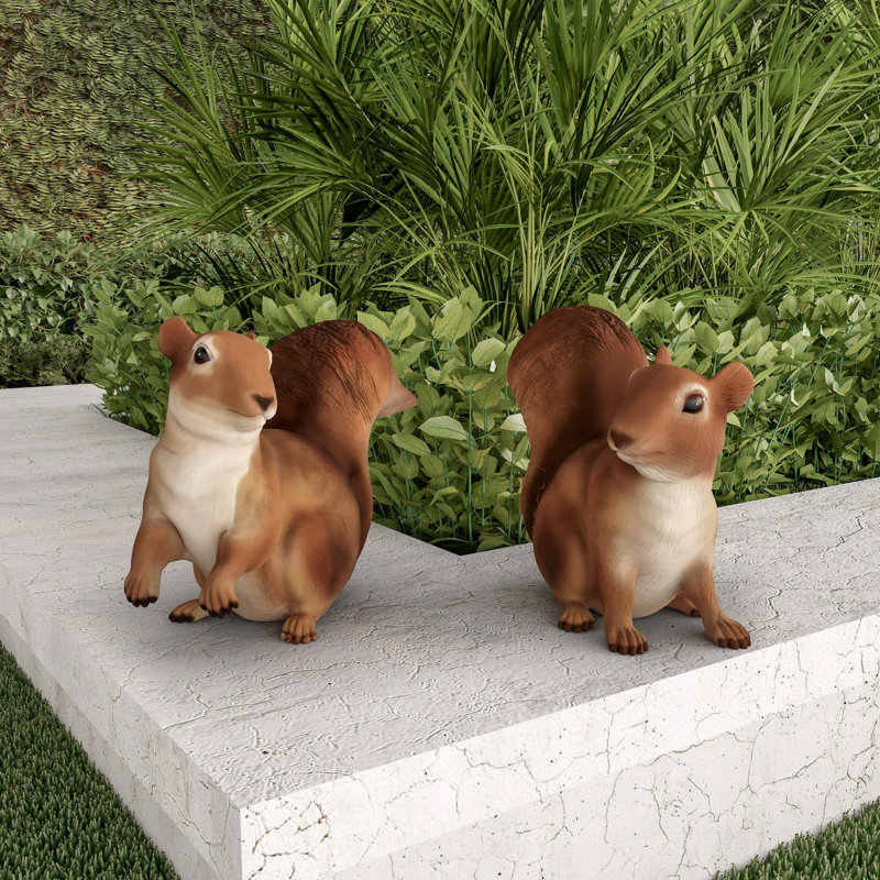 Ladd Squirrel Garden Statue 