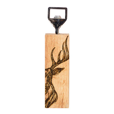 Wood Bottle Opener
