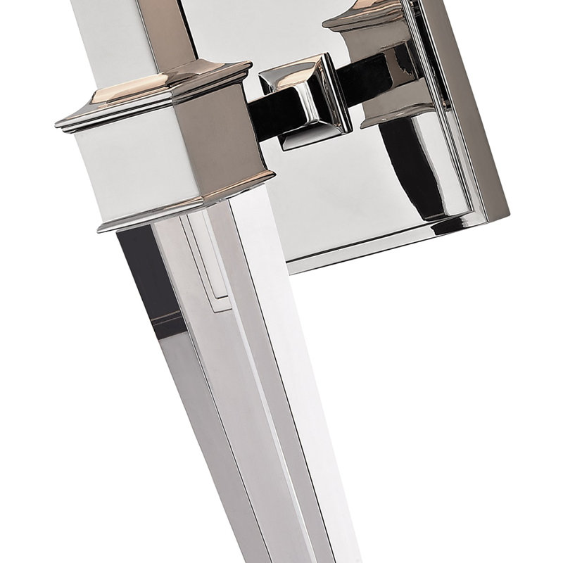 Ruskin 1 - Light Wallchiere, Polished Nickel
