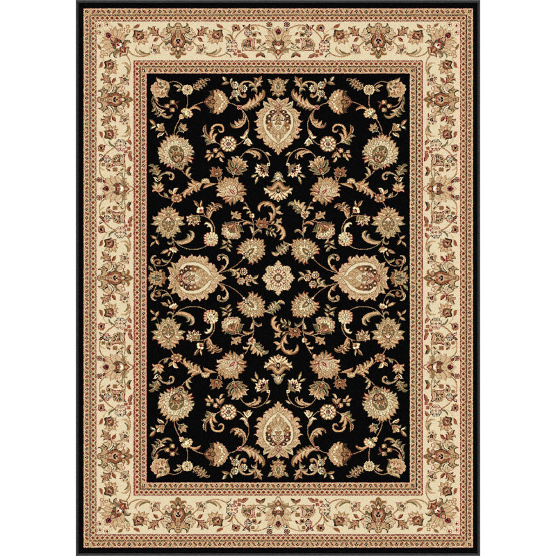 Tapis d'intérieur à motif floral pour enfants Clarence, Rectangle 2 pi x 3 pi