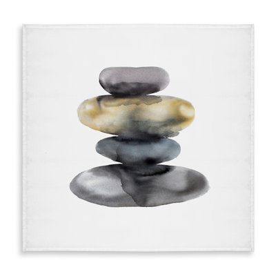 Minerals Gray Still Life Tablecloth - Hot Stones Home Decor