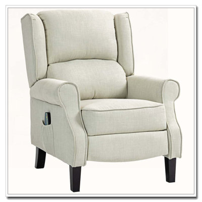 Fauteuil inclinable manuel de massage avec télécommande