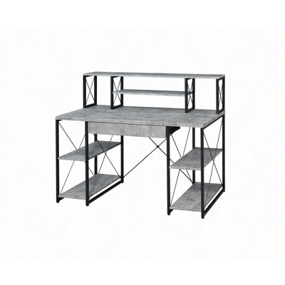 All Purpose Gray Finish Writing Desk