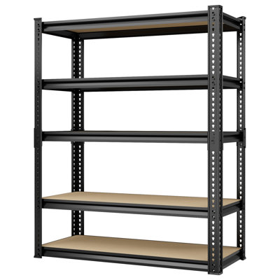 Adaeze Heavy Duty Garage Shelving, Adjustable Metal Storage Shelves