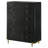 Black 5-Drawer Chest