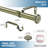 Adelaida Adjustable Single Curtain Rod-2052179990-2052179986