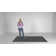 Anatollo Minimal Viscose Rug Charcoal Gray/Gray