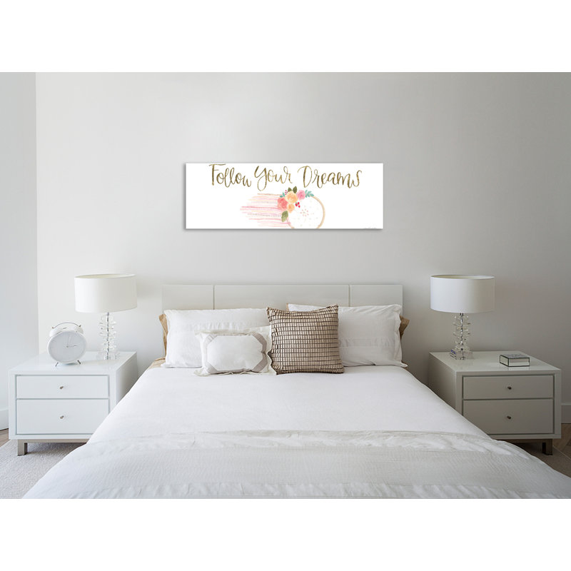 Toile tendue avec châssis «Girl Power» par Jenaya Jackson, H 12 po x l 36 po x P 1,5 po