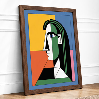 Geometric Portrait Art Deco - Print