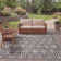 Estaugh Performance Ikat Indoor/Outdoor Area Rug
