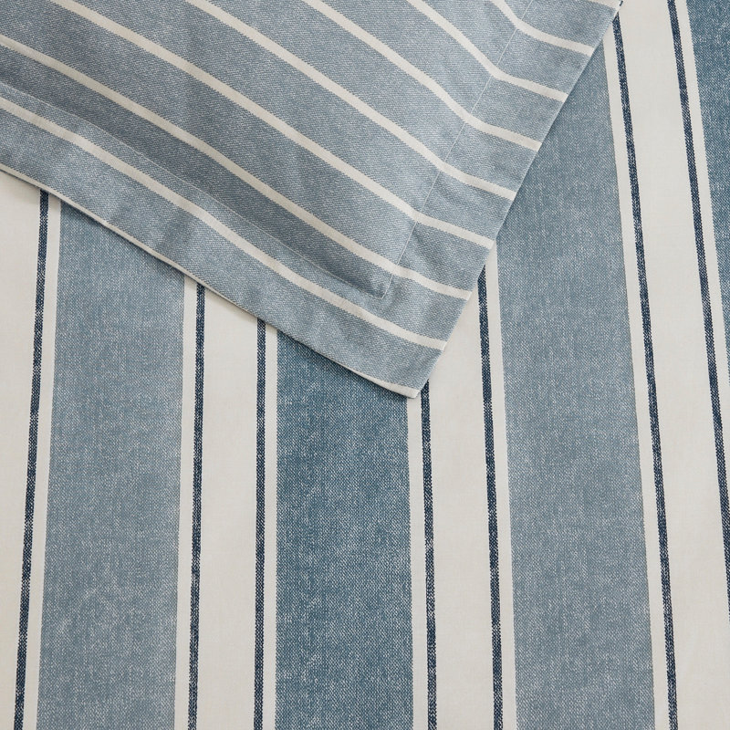 Ensemble de housse de couette réversible en coton Tommy Bahama Hanalei, Très grand lit, Bleu