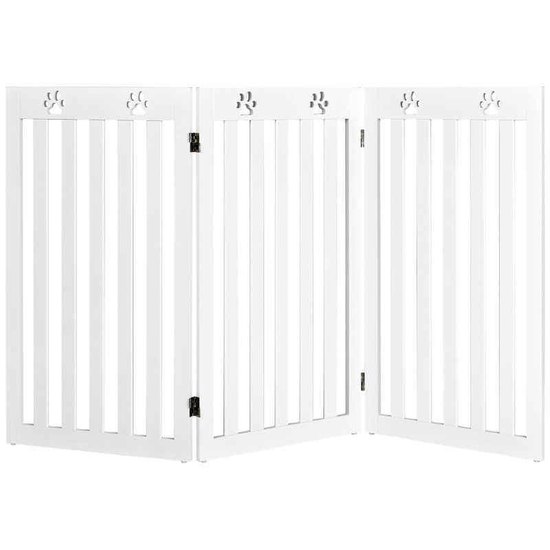 Lysette Wood Free Standing Pet Gate