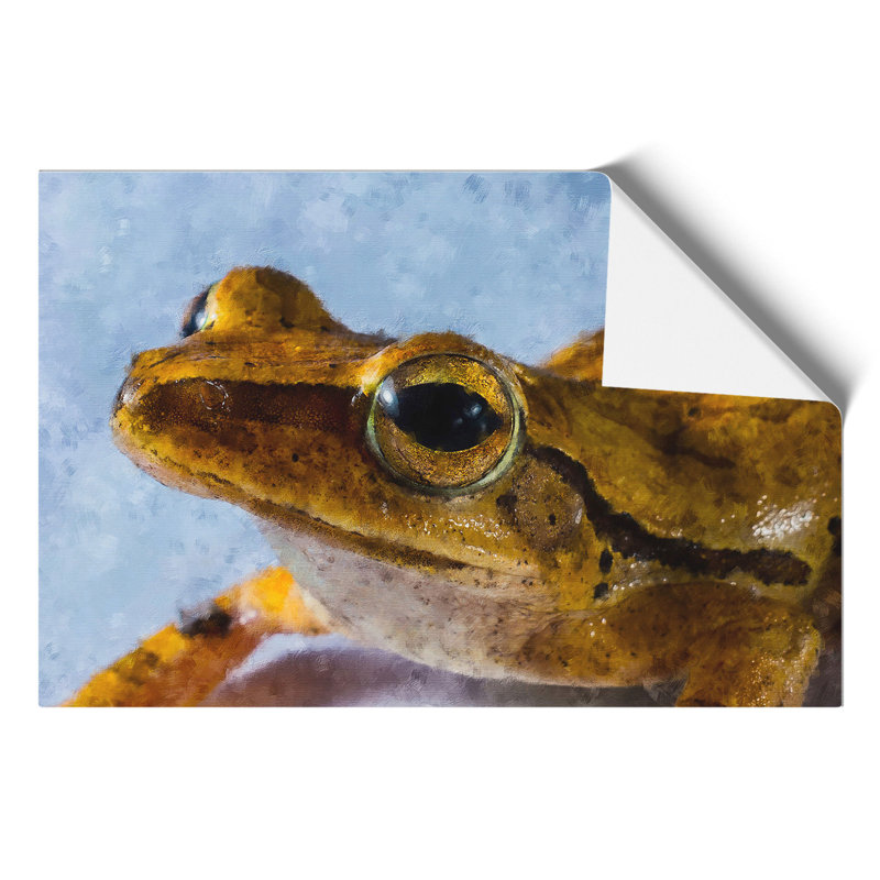 Frog Painting - Frameless Print, 21cm H x 30cm W x 0.1cm D