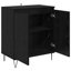 Sideboard Black Oak 60 X 35 X 70 Cm Engineered Wood-1557964632